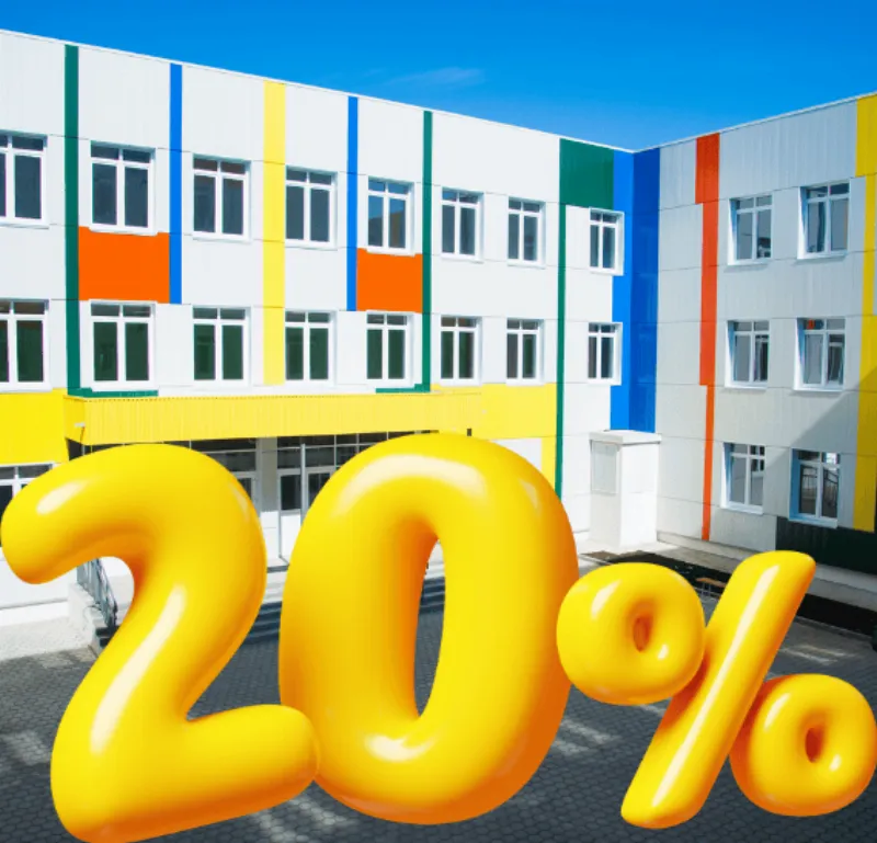 Okullara Özel %20 İndirim