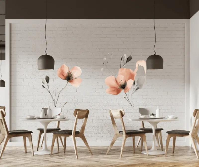 Kafe ve Restoranlarda Duvar Baskısı ile Fark Yaratın